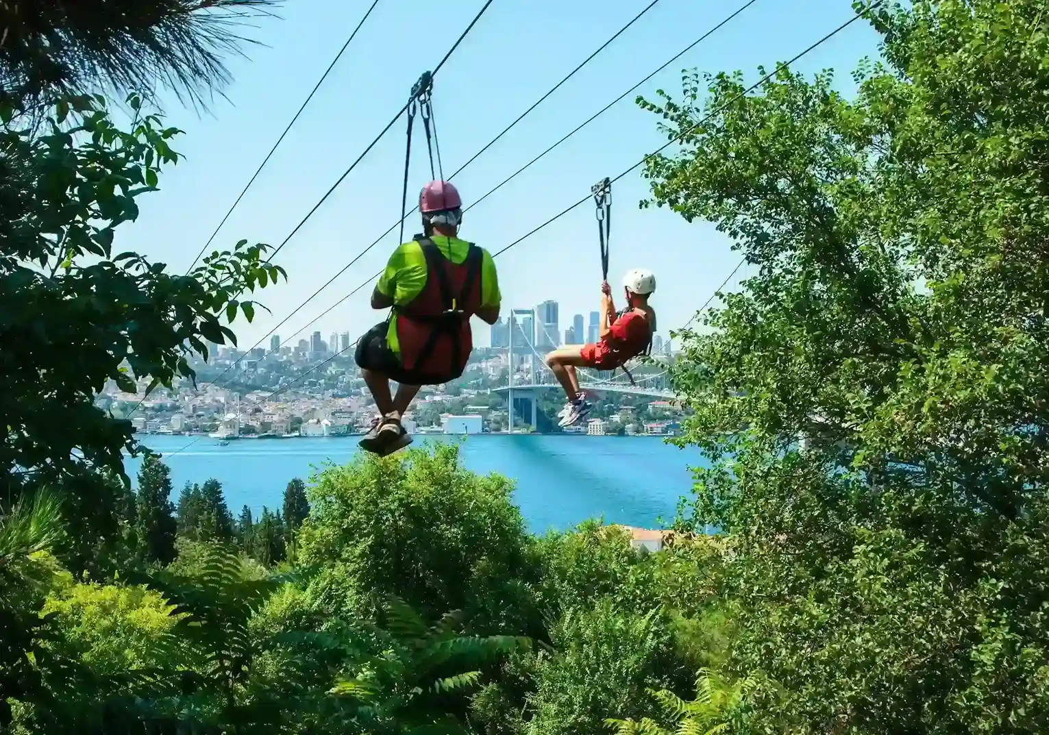 Flying Fox Zipline Adventure in Munnar