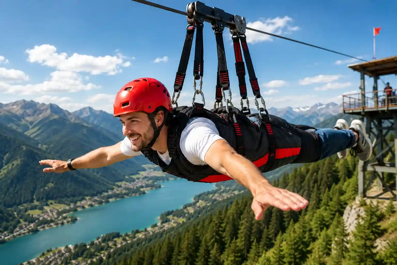 Superman Zipline Flying Fox Adventure Munnar